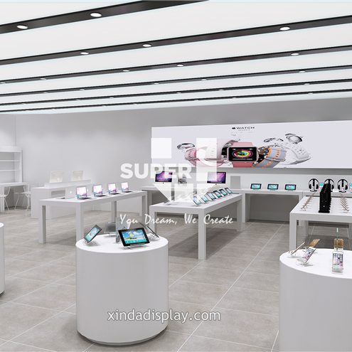 Apple Store Electronics Mobile Phone Shop Interior Design - Retail Shop