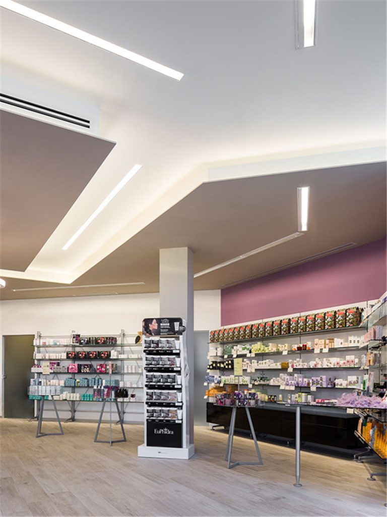 Modern Small Pharmacy Interior Design - Guangzhou Xinda Decoration ...