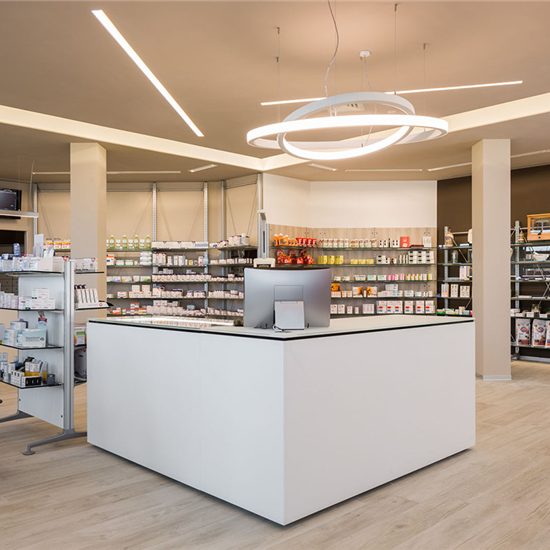 Modern Small Pharmacy Interior Design - Retail Shop Interior Design ...