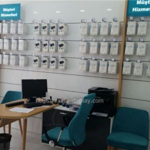 046 Slatwall Decoration Small Personal Computer Store Design - Custom  Mobile Cell Phone Shop Interior Design