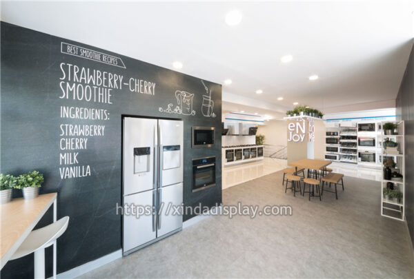 Home Appliances Store Display Furniture Retail Appliances Shop Design ...