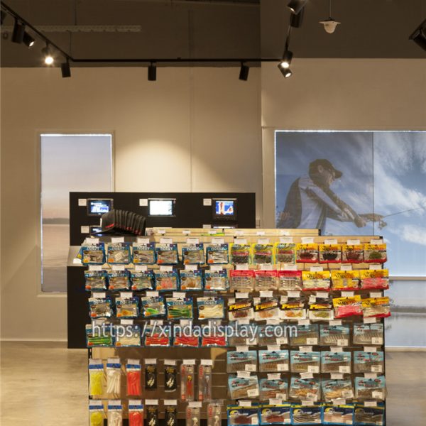 Custom Fishing Poles Bait and Tackle Shop Design Fishing Shop Fittings
