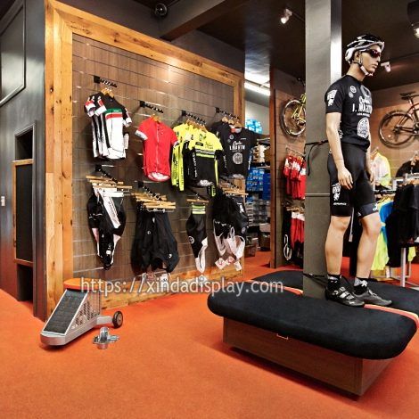bicycle shop displays